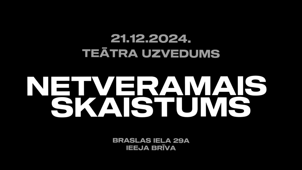 🎭✨ Izrāde “Netveramais skaistums” 21.12.2024. 🎭✨